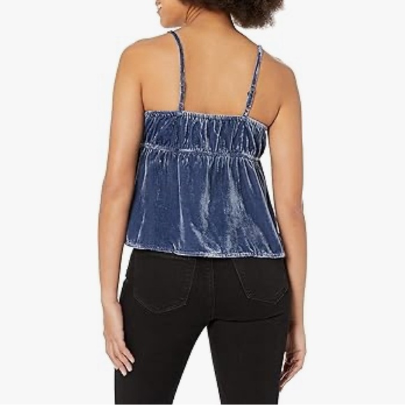 Lucky Brand Blue Bustier Embellished Camisole - Picture 2 of 4